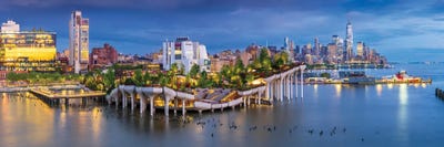 Little Island's Panoramic Reverie by Susanne Kremer canvas print