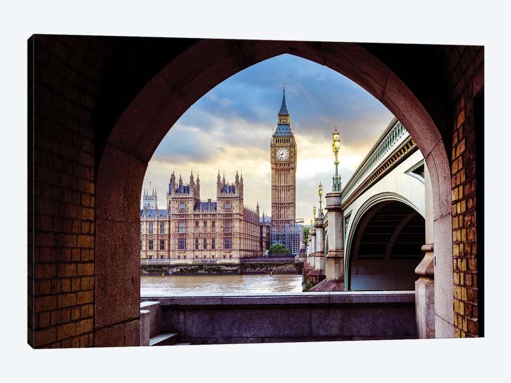 Big Ben and Palace of Westminster II by Susanne Kremer 1-piece Art Print