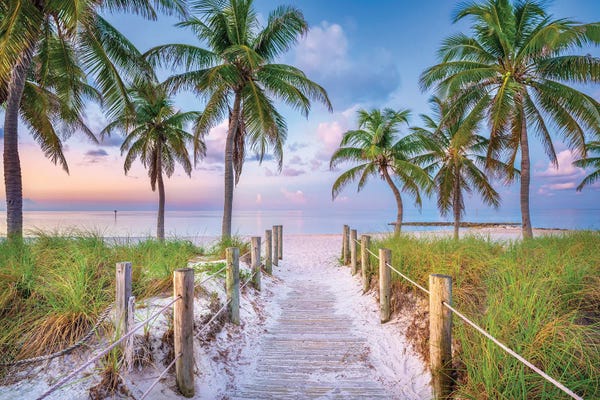 Key West: Tropical Beach Colors Key West by Susanne Kremer