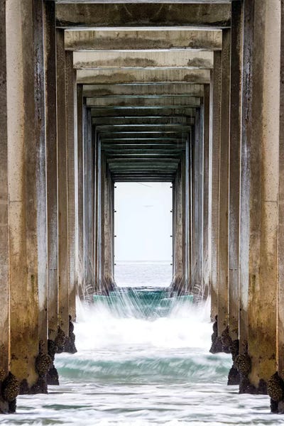 San Diego: La Jolla Sropps Beach Pier  by Susanne Kremer