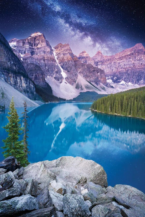 Stars Above Moraine Lake