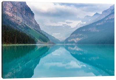 Lakeside Tranquility Canvas Art Print