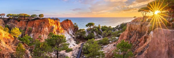 Portugal: Sunset At Falesia Beach Portugal by Susanne Kremer
