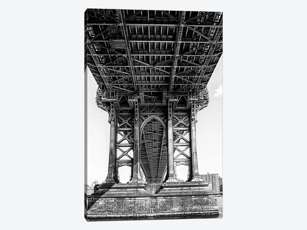 Manhattan Bridge  by Susanne Kremer 1-piece Canvas Artwork
