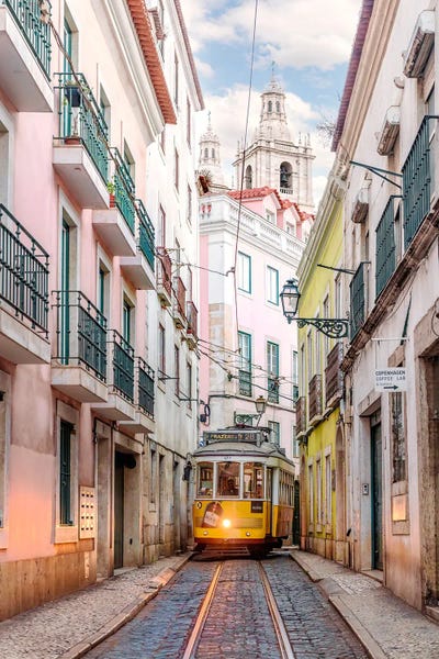 Portugal: Tram 28 Lisbon by Susanne Kremer