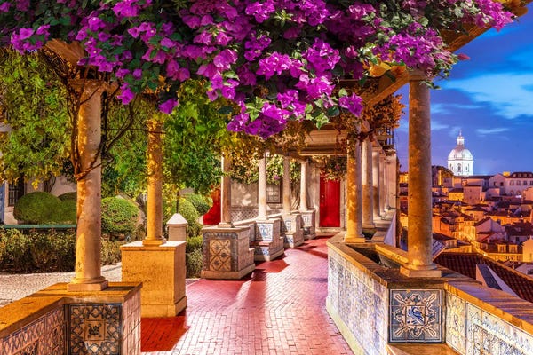 Columns: Historic Lisbon by Susanne Kremer