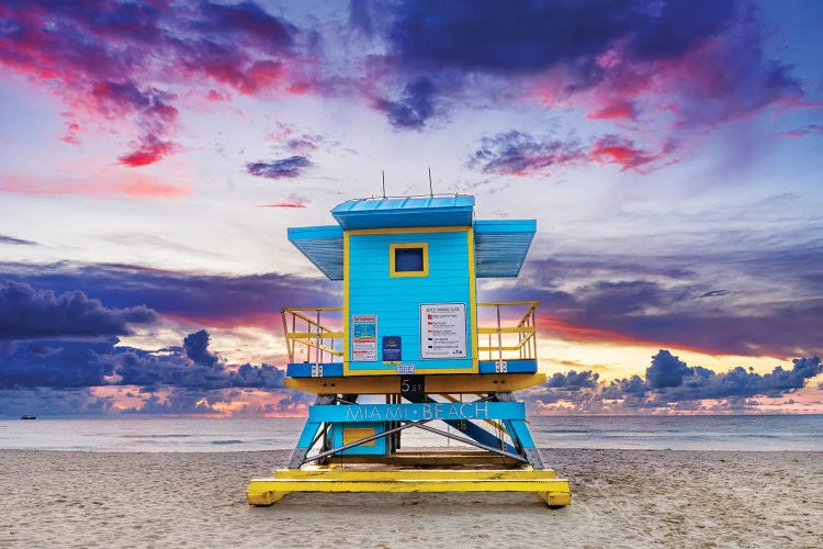 Stormy Beach Sunrise