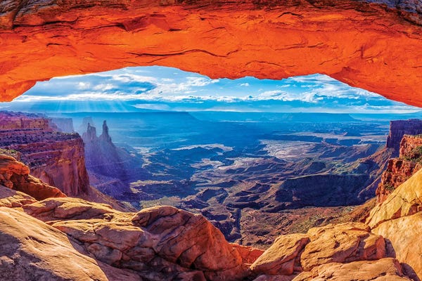 Utah: Mesa Arch Sunrise  by Susanne Kremer