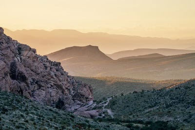 Desert Morning Awakening by Susanne Kremer canvas print