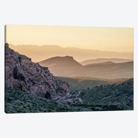 Desert Morning Awakening Canvas Print #SKR1391} by Susanne Kremer Canvas Wall Art