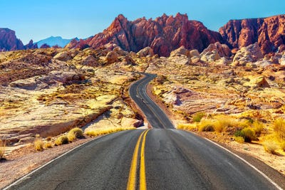 Leading Road by Susanne Kremer canvas print