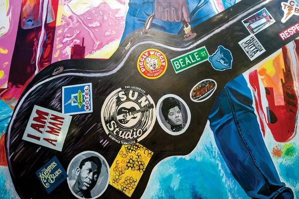 Country & Western: Music Graffiti on Main Street  by Susanne Kremer