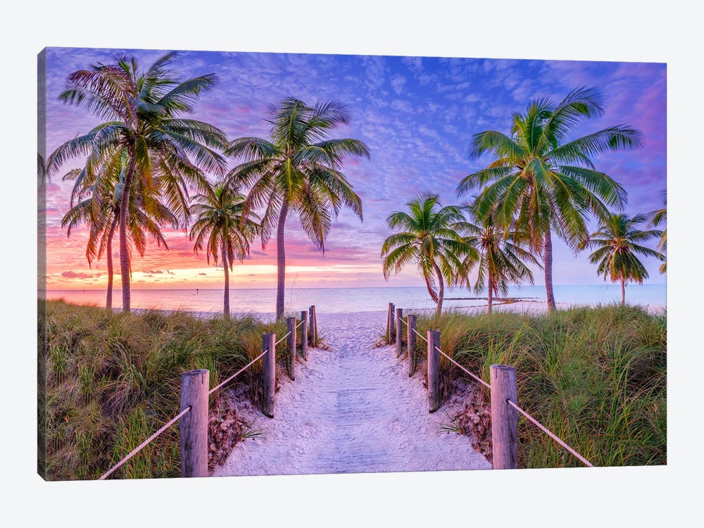 Key West Beauty Panoramic by Susanne Kremer 1-piece Canvas Artwork