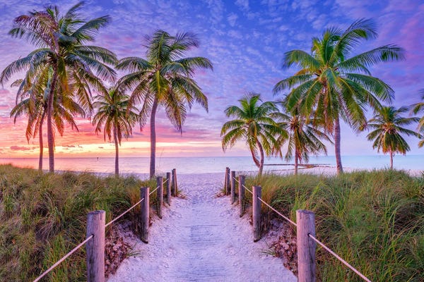 Key West: Key West Beauty Panoramic by Susanne Kremer