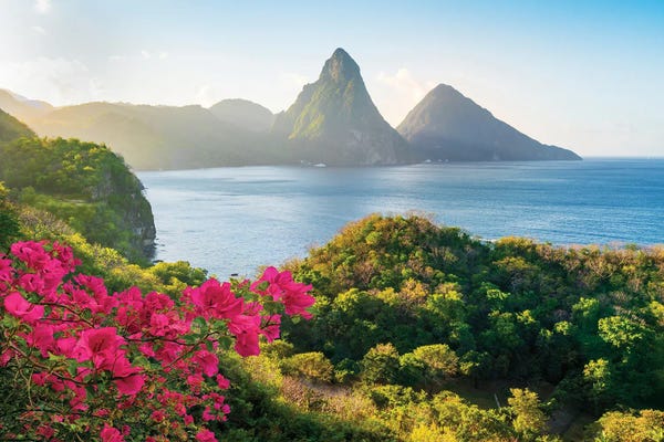 Caribbean: Saint Lucia Sunrise by Susanne Kremer