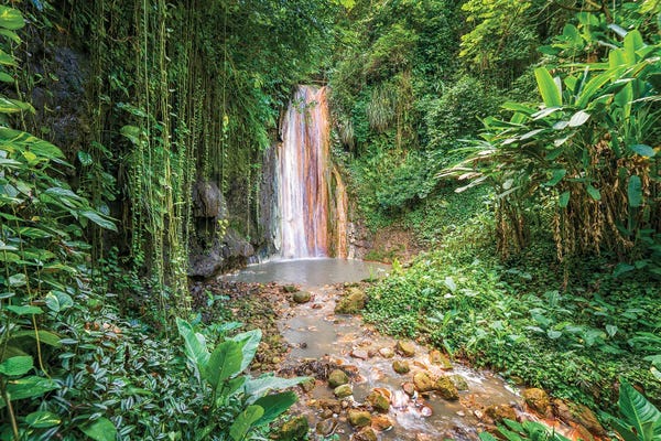 Saint Lucia: Diamond Falls by Susanne Kremer