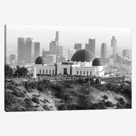 Los Angeles Skyline Canvas Print #SKR1528} by Susanne Kremer Canvas Art Print