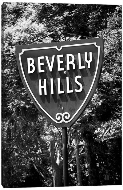 Welcome To Beverly Hills Canvas Art Print - Susanne Kremer