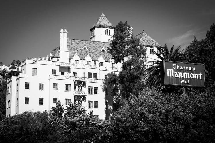 Chateau Marmont Noir by Susanne Kremer wall art