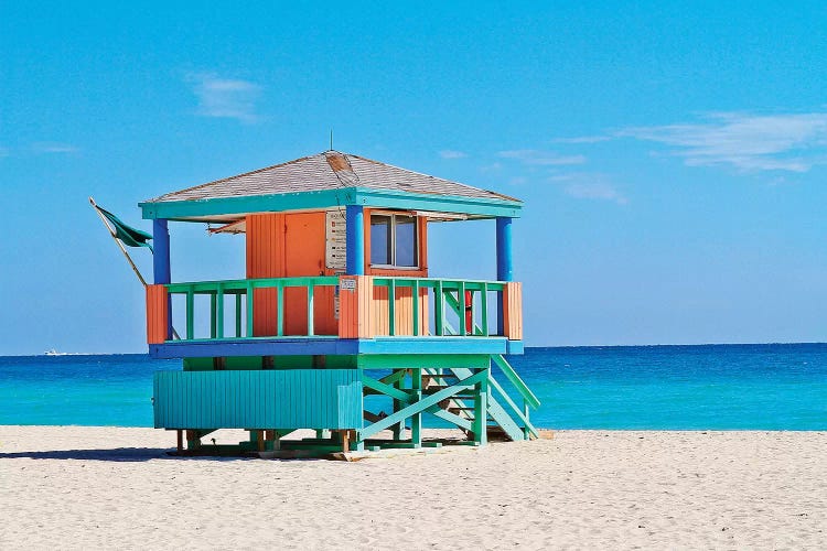 Ocean Drive Lifeguard House South Beach III by Susanne Kremer wall art