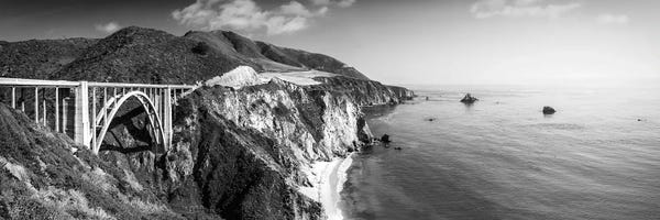 Monterey: Bixby Bridge Monochrome by Susanne Kremer