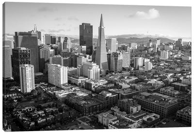 San Francisco Skyline Aerial Canvas Art Print - Susanne Kremer