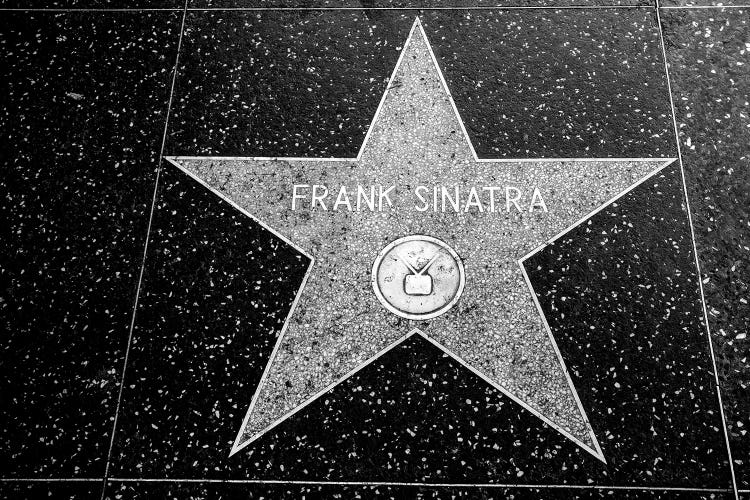 Frank Sinatra Star by Susanne Kremer wall art