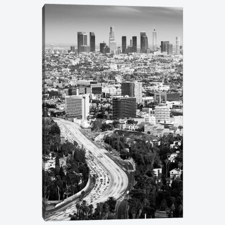 L.A Skyline Canvas Print #SKR1563} by Susanne Kremer Art Print