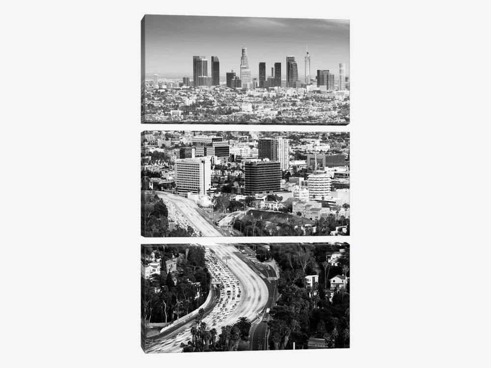 L.A Skyline by Susanne Kremer 3-piece Art Print