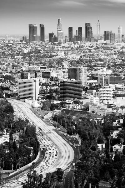 Los Angeles Skylines: L.A Skyline by Susanne Kremer