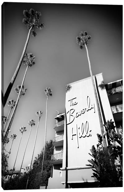 The Beverly Hills Noir Canvas Art Print - Susanne Kremer