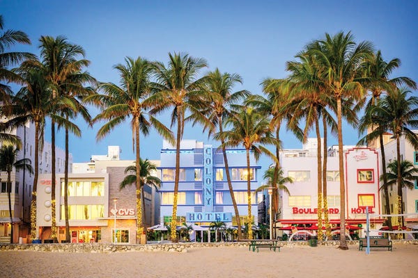 Fine Art Print: South Miami Mornings by Susanne Kremer