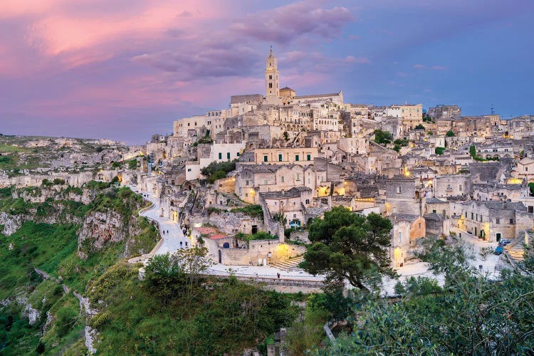 Sunset In Matera