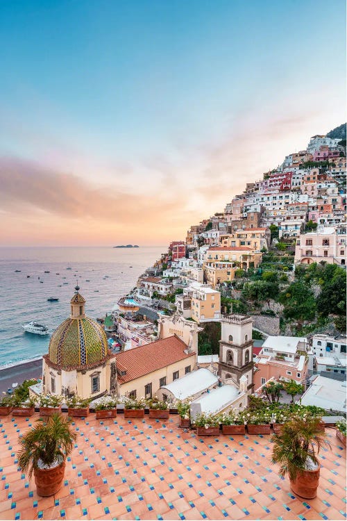 Tramonto Pastello Positano