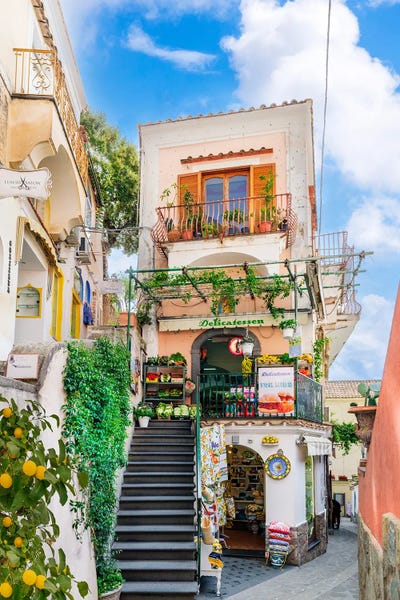 Amalfi Coast: Vicoli Di Positano by Susanne Kremer