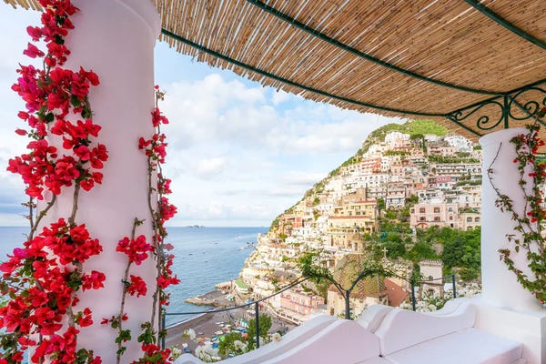 Amalfi Coast: Vista Colazione Positano by Susanne Kremer