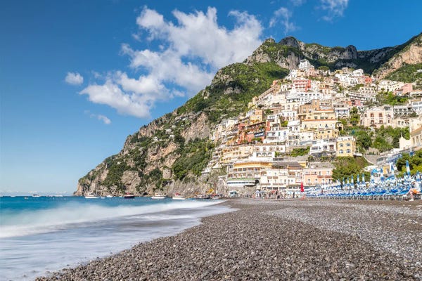 Susanne Kremer: La Spiaggia Positano by Susanne Kremer