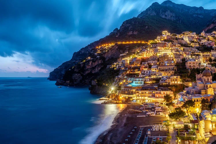 Midnight in Positano