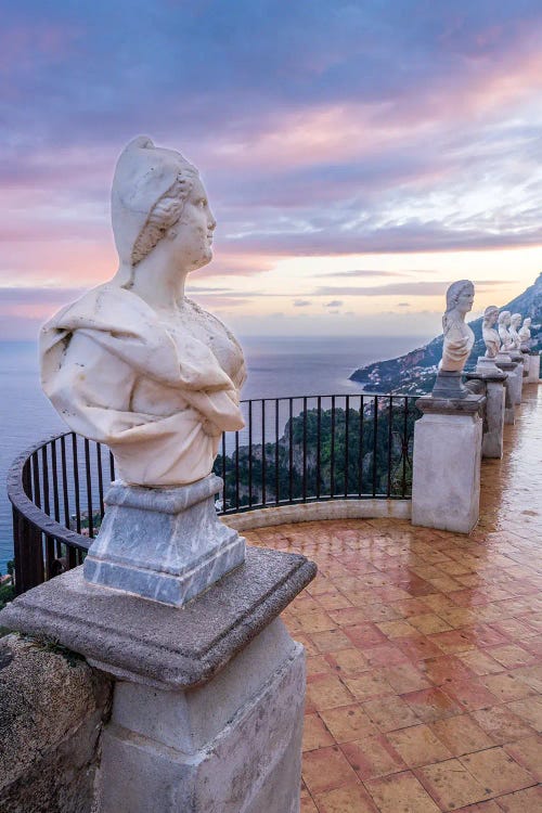 Terrazza Infinata Ravello Canvas Wall Art by Susanne Kremer | iCanvas