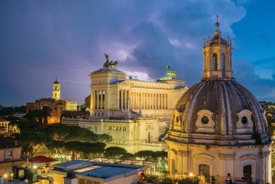 Eternal Views Rome by Susanne Kremer art print