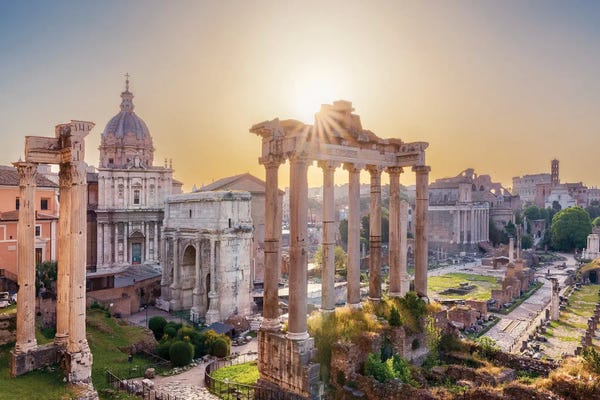 Ancient Ruins: Eternal Rome by Susanne Kremer