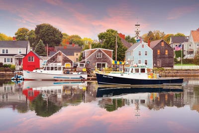 Portsmouth Peaceful Morning by Susanne Kremer canvas print