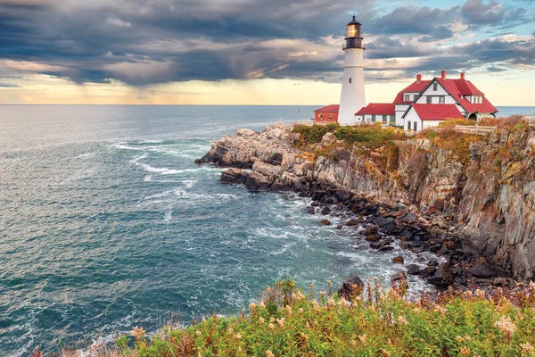 Maine: Portland Head Beacon by Susanne Kremer