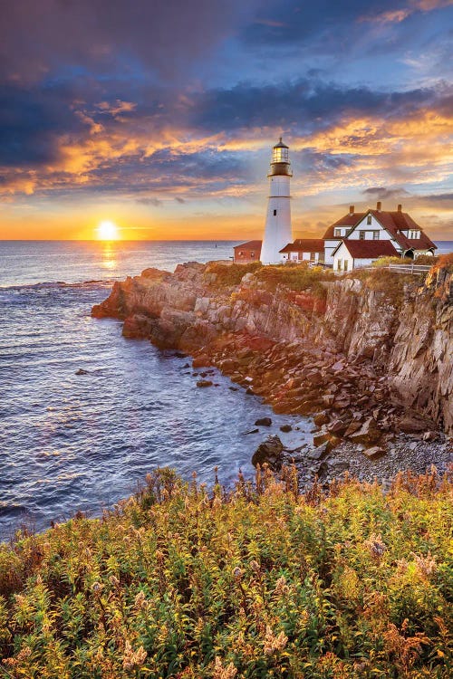 Portland Head Sunrise Glow