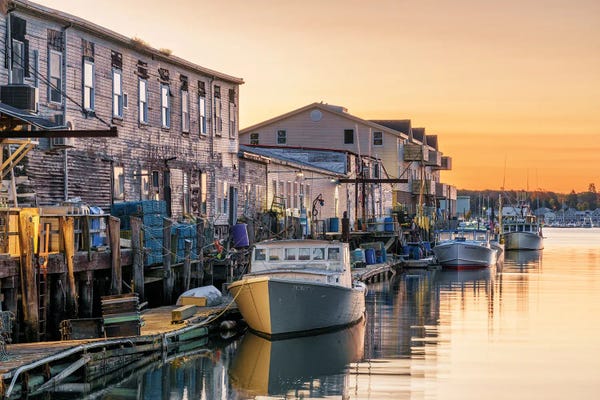 Maine: Portland Old Harbor by Susanne Kremer