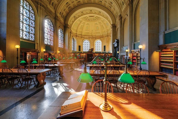 Interiors: Boston Library by Susanne Kremer