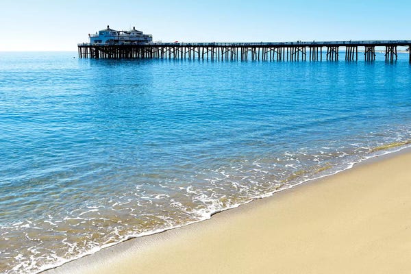 Malibu: Pier Malibu Beach I by Susanne Kremer