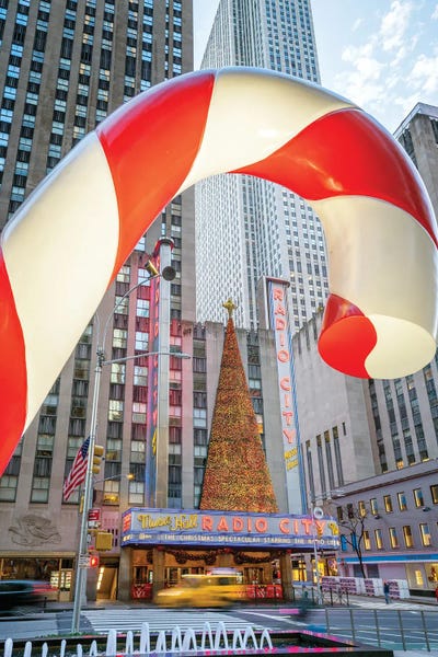 New York Christmas Candy Cane