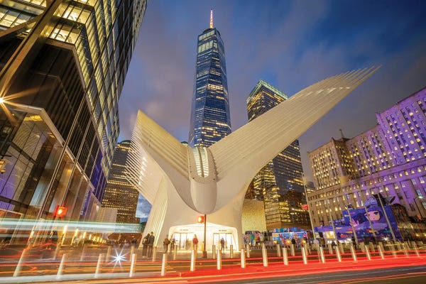 New York Oculus Skyline