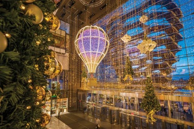 Christmas Elegance In NYC by Susanne Kremer framed wall art